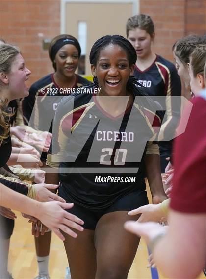 Thumbnail 1 in Red Mesa @ Cicero Prep Academy (AIA - 1A Quarterfinals) photogallery.