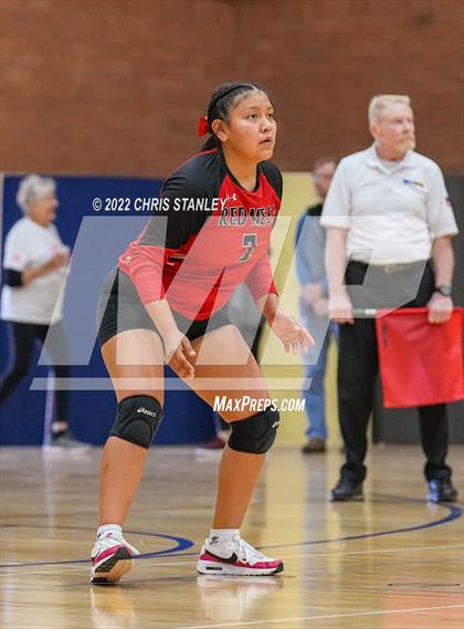 Thumbnail 1 in Red Mesa @ Cicero Prep Academy (AIA - 1A Quarterfinals) photogallery.