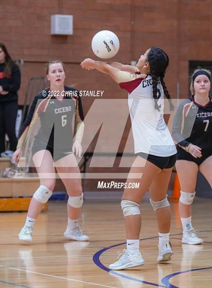 Thumbnail 2 in Red Mesa @ Cicero Prep Academy (AIA - 1A Quarterfinals) photogallery.