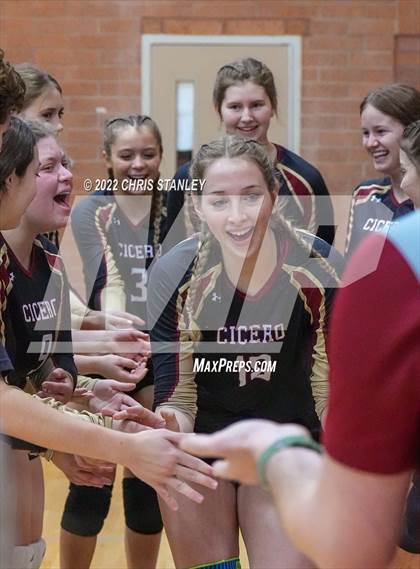 Thumbnail 1 in Red Mesa @ Cicero Prep Academy (AIA - 1A Quarterfinals) photogallery.