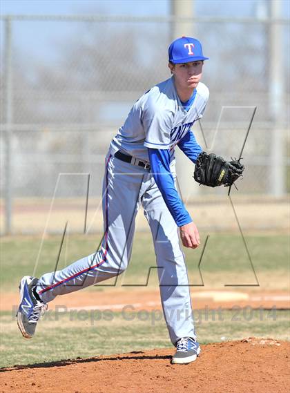 Thumbnail 3 in HSAA vs Trinity Christian (Texas Private School Classic) photogallery.