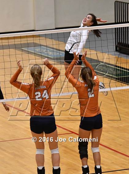 Thumbnail 3 in Madison vs. Churchill (Littleton Gym) photogallery.