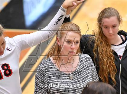 Thumbnail 3 in Madison vs. Churchill (Littleton Gym) photogallery.