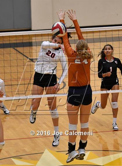 Thumbnail 3 in Madison vs. Churchill (Littleton Gym) photogallery.