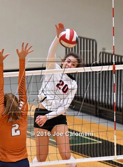 Thumbnail 2 in Madison vs. Churchill (Littleton Gym) photogallery.