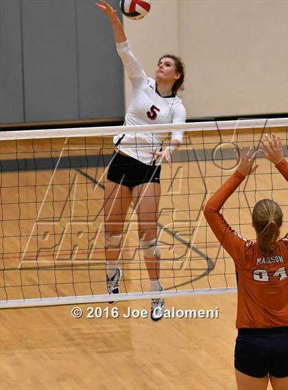 Thumbnail 1 in Madison vs. Churchill (Littleton Gym) photogallery.