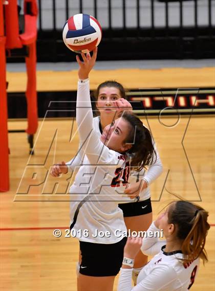 Thumbnail 2 in Madison vs. Churchill (Littleton Gym) photogallery.