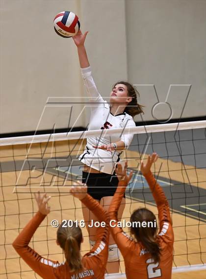 Thumbnail 2 in Madison vs. Churchill (Littleton Gym) photogallery.