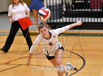Thumbnail 2 in Madison vs. Churchill (Littleton Gym) photogallery.