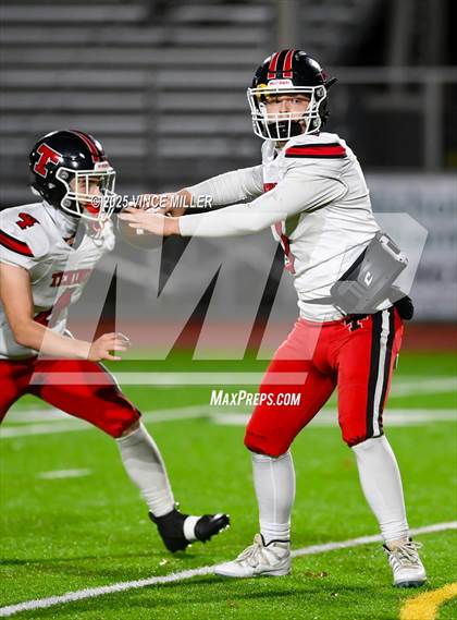 Thumbnail 2 in Tenino vs Cascade Christian (WIAA 1A First Round) photogallery.