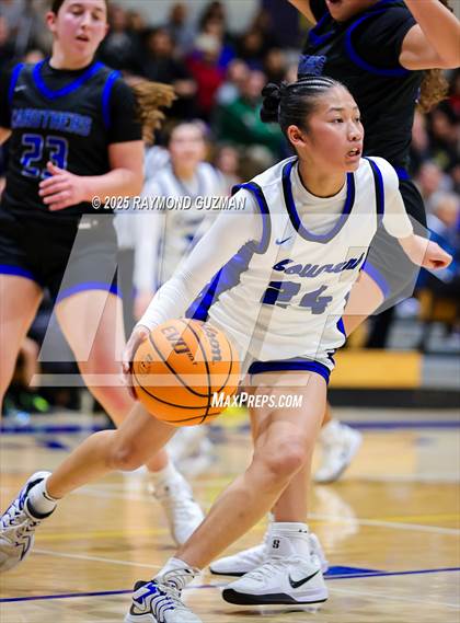 Thumbnail 3 in Caruthers @ Clovis- CIF CS Division 1- Quarterfinals photogallery.