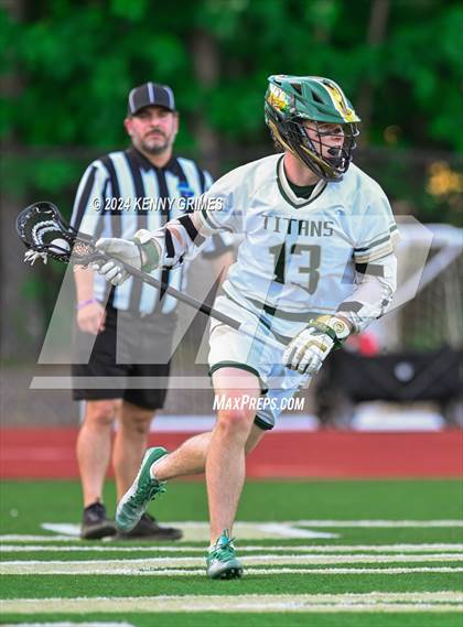 Thumbnail 2 in Lassiter @ Blessed Trinity (GHSA 5A-6A Quarterfinal) photogallery.