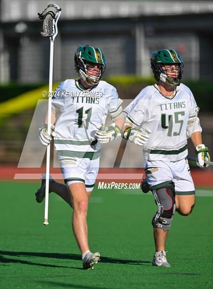 Thumbnail 2 in Lassiter @ Blessed Trinity (GHSA 5A-6A Quarterfinal) photogallery.