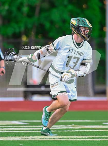 Thumbnail 3 in Lassiter @ Blessed Trinity (GHSA 5A-6A Quarterfinal) photogallery.