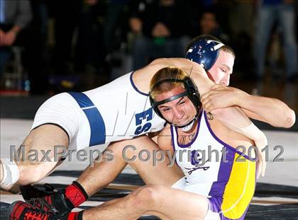 Thumbnail 3 in Suffolk County Championships (Finals D1 99-138 lbs) photogallery.