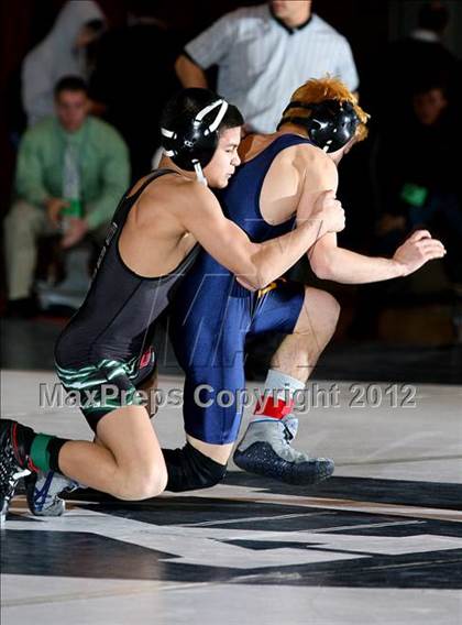 Thumbnail 3 in Suffolk County Championships (Finals D1 99-138 lbs) photogallery.