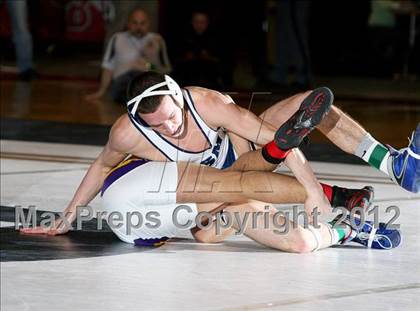 Thumbnail 3 in Suffolk County Championships (Finals D1 99-138 lbs) photogallery.