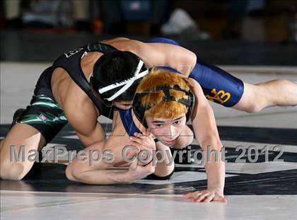Thumbnail 2 in Suffolk County Championships (Finals D1 99-138 lbs) photogallery.