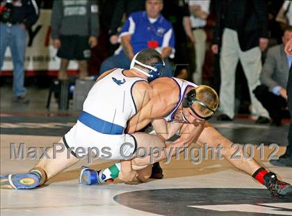 Thumbnail 3 in Suffolk County Championships (Finals D1 99-138 lbs) photogallery.