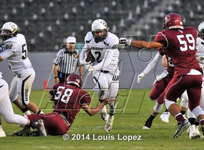 Thumbnail 1 in Central Catholic vs. St. Margaret's (CIF State Final DIV 4) photogallery.