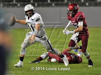 Thumbnail 1 in Central Catholic vs. St. Margaret's (CIF State Final DIV 4) photogallery.