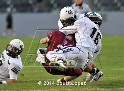 Thumbnail 1 in Central Catholic vs. St. Margaret's (CIF State Final DIV 4) photogallery.