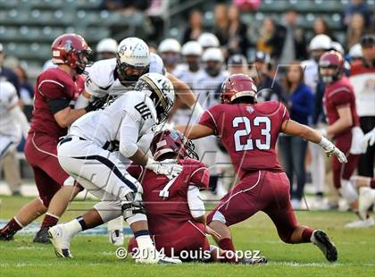 Thumbnail 1 in Central Catholic vs. St. Margaret's (CIF State Final DIV 4) photogallery.