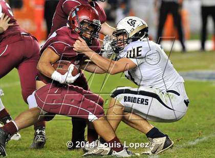 Thumbnail 2 in Central Catholic vs. St. Margaret's (CIF State Final DIV 4) photogallery.