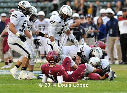 Thumbnail 3 in Central Catholic vs. St. Margaret's (CIF State Final DIV 4) photogallery.