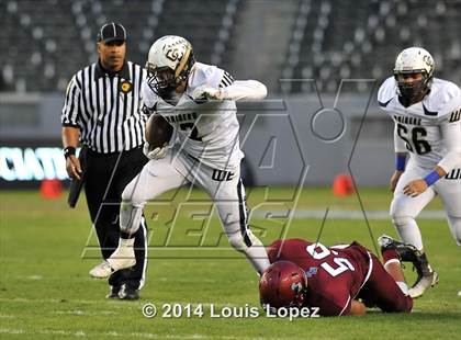 Thumbnail 1 in Central Catholic vs. St. Margaret's (CIF State Final DIV 4) photogallery.