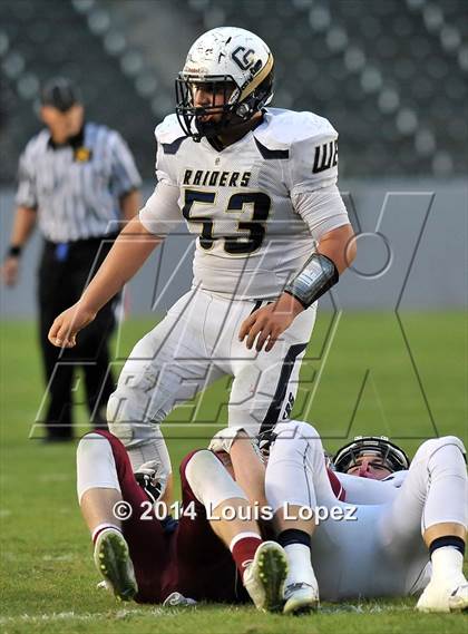 Thumbnail 2 in Central Catholic vs. St. Margaret's (CIF State Final DIV 4) photogallery.