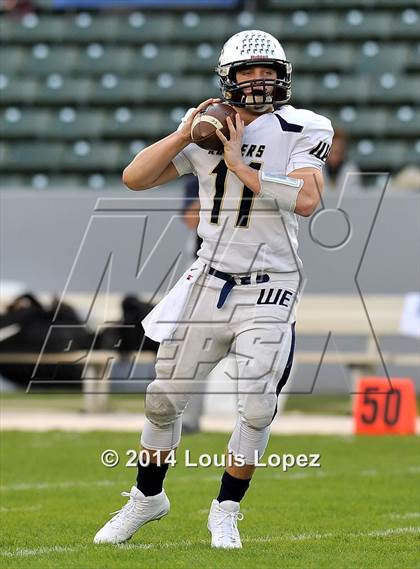 Thumbnail 3 in Central Catholic vs. St. Margaret's (CIF State Final DIV 4) photogallery.