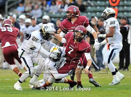 Thumbnail 2 in Central Catholic vs. St. Margaret's (CIF State Final DIV 4) photogallery.