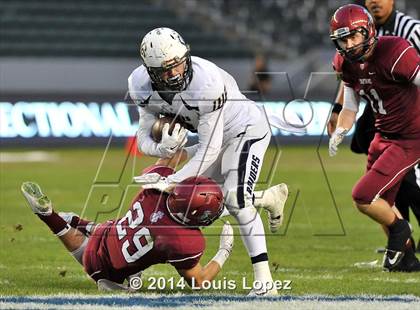 Thumbnail 2 in Central Catholic vs. St. Margaret's (CIF State Final DIV 4) photogallery.