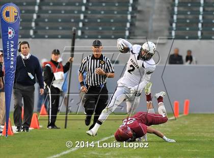 Thumbnail 2 in Central Catholic vs. St. Margaret's (CIF State Final DIV 4) photogallery.
