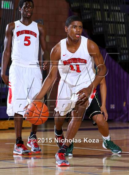 Thumbnail 3 in Westchester vs. Narbonne (#D1Bound SoCal. Christmas Classic) photogallery.