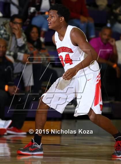 Thumbnail 2 in Westchester vs. Narbonne (#D1Bound SoCal. Christmas Classic) photogallery.