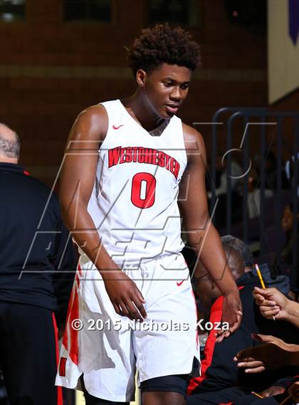 Thumbnail 1 in Westchester vs. Narbonne (#D1Bound SoCal. Christmas Classic) photogallery.