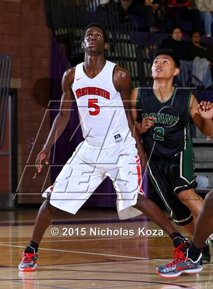 Thumbnail 3 in Westchester vs. Narbonne (#D1Bound SoCal. Christmas Classic) photogallery.