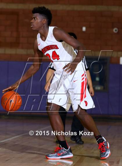 Thumbnail 3 in Westchester vs. Narbonne (#D1Bound SoCal. Christmas Classic) photogallery.