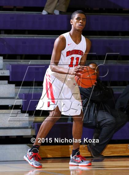 Thumbnail 2 in Westchester vs. Narbonne (#D1Bound SoCal. Christmas Classic) photogallery.