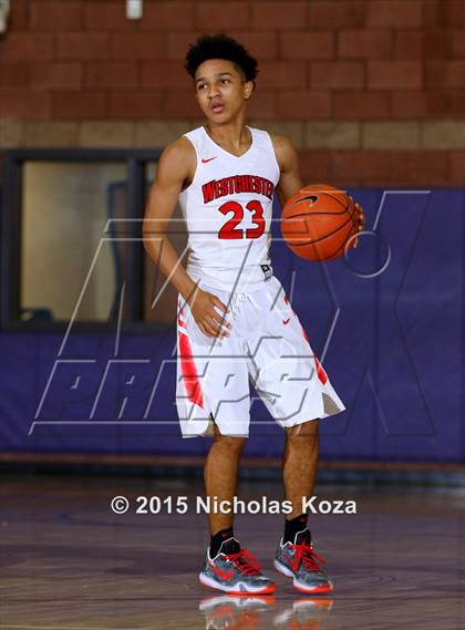Thumbnail 2 in Westchester vs. Narbonne (#D1Bound SoCal. Christmas Classic) photogallery.
