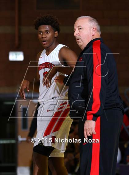 Thumbnail 3 in Westchester vs. Narbonne (#D1Bound SoCal. Christmas Classic) photogallery.
