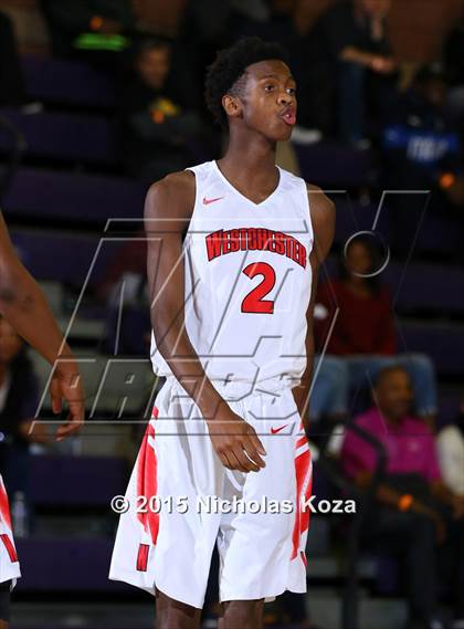 Thumbnail 2 in Westchester vs. Narbonne (#D1Bound SoCal. Christmas Classic) photogallery.