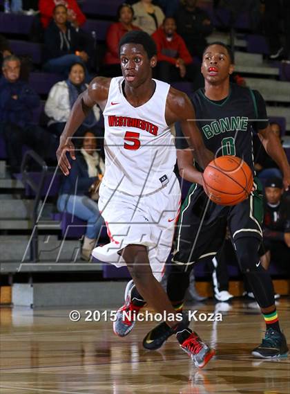 Thumbnail 3 in Westchester vs. Narbonne (#D1Bound SoCal. Christmas Classic) photogallery.