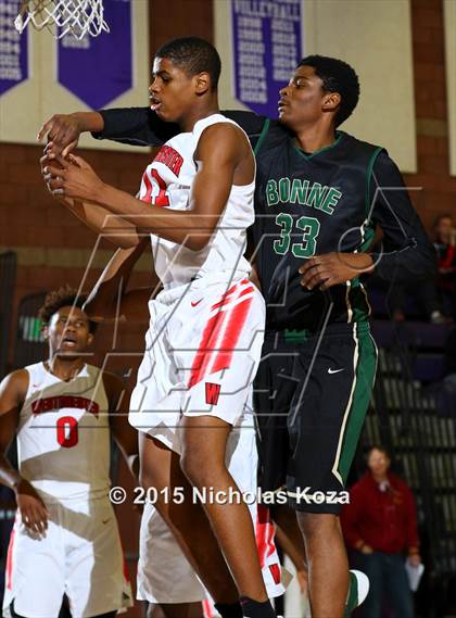 Thumbnail 2 in Westchester vs. Narbonne (#D1Bound SoCal. Christmas Classic) photogallery.