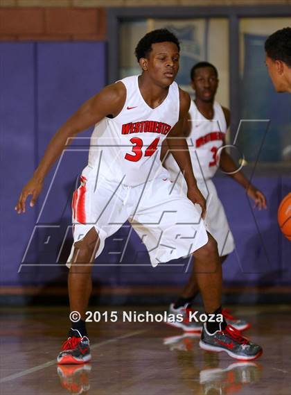Thumbnail 2 in Westchester vs. Narbonne (#D1Bound SoCal. Christmas Classic) photogallery.