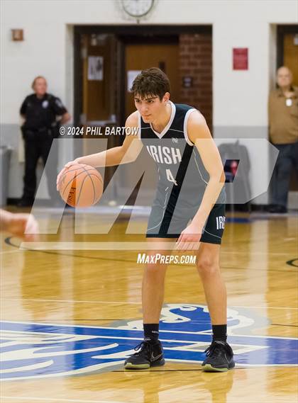 Thumbnail 1 in Fisher Catholic vs  Tree of Life Christian (OHSAA Central District Division IV District Semifinal) photogallery.