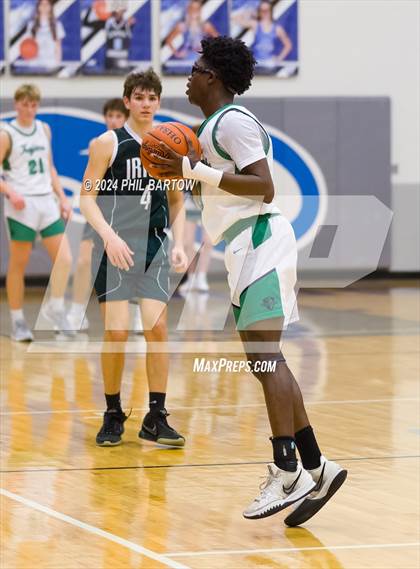 Thumbnail 2 in Fisher Catholic vs  Tree of Life Christian (OHSAA Central District Division IV District Semifinal) photogallery.