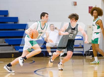 Thumbnail 3 in Fisher Catholic vs  Tree of Life Christian (OHSAA Central District Division IV District Semifinal) photogallery.
